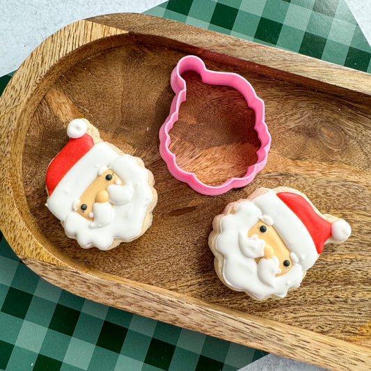 santa mini cookie cutter