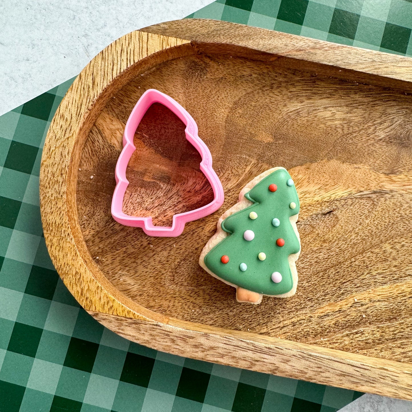 christmas tree mini cookie cutter