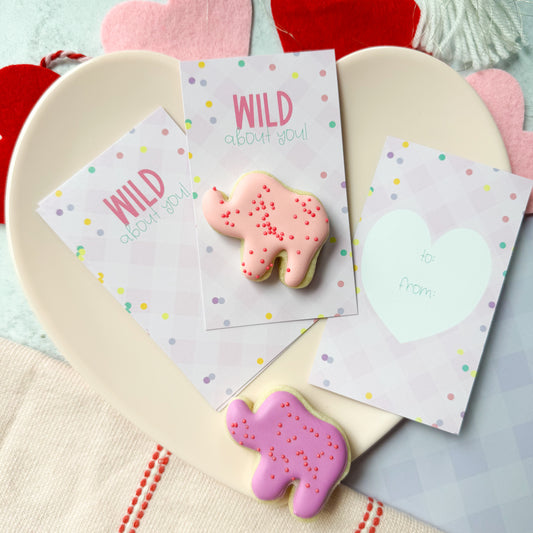 wild about you skinny cookie cards  - pack of 24