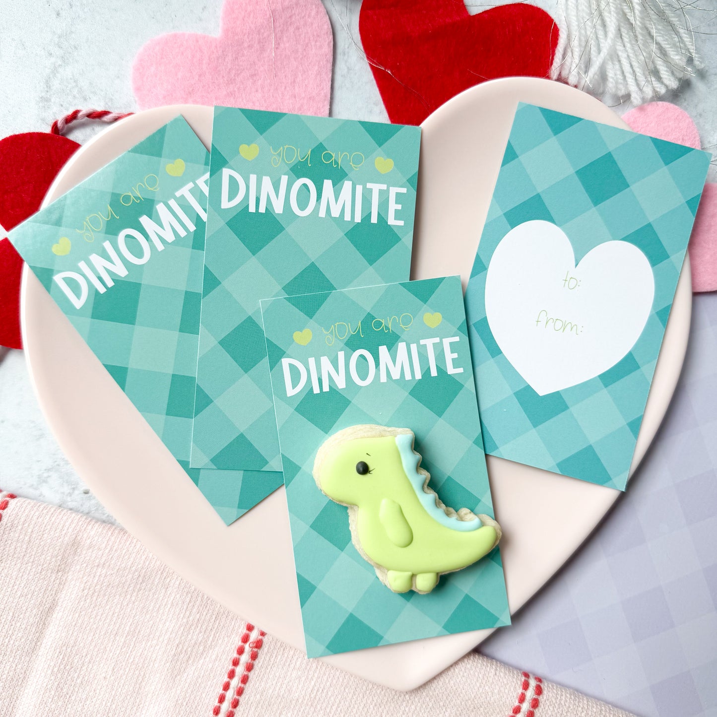 you are dinomite skinny cookie cards  - pack of 24