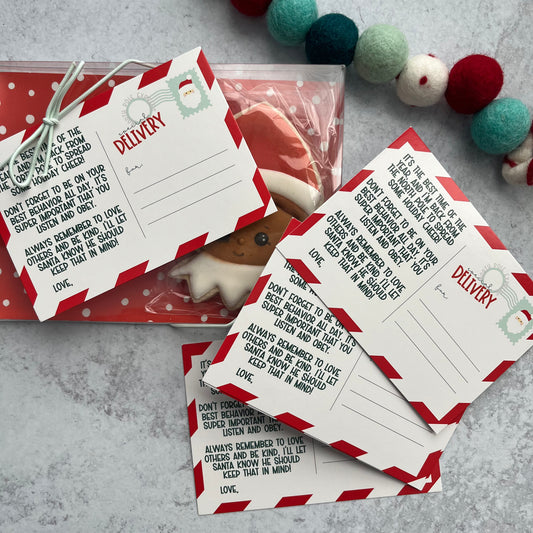 elf postcards 5x3.5 - pack of 24