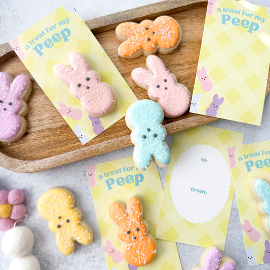 a treat for my peep skinny cookie cards  - pack of 24