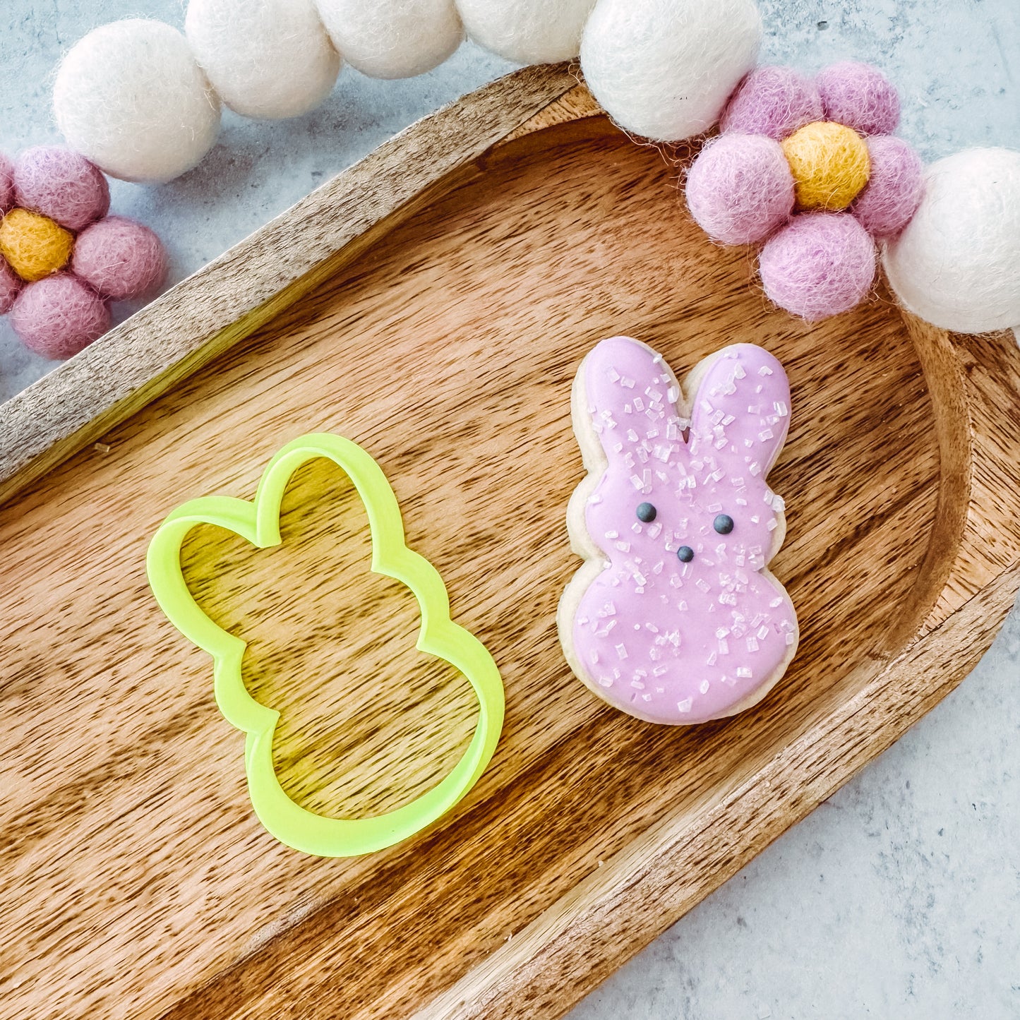 chubbier peep mini cookie cutter