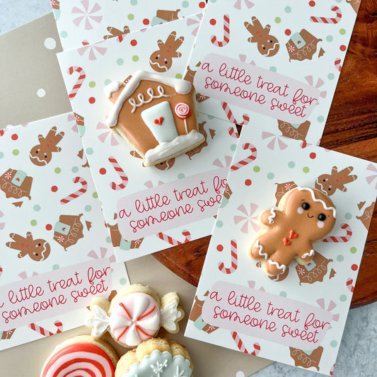 a little treat for someone sweet 3.5x5" cookie cards - pack of 24