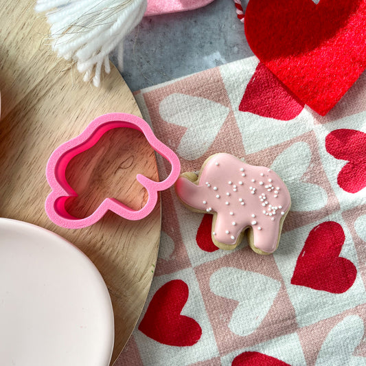 animal cracker elephant mini cookie cutter