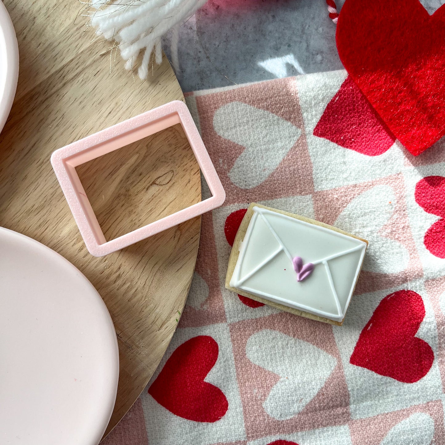 envelope / rectangle mini cookie cutter