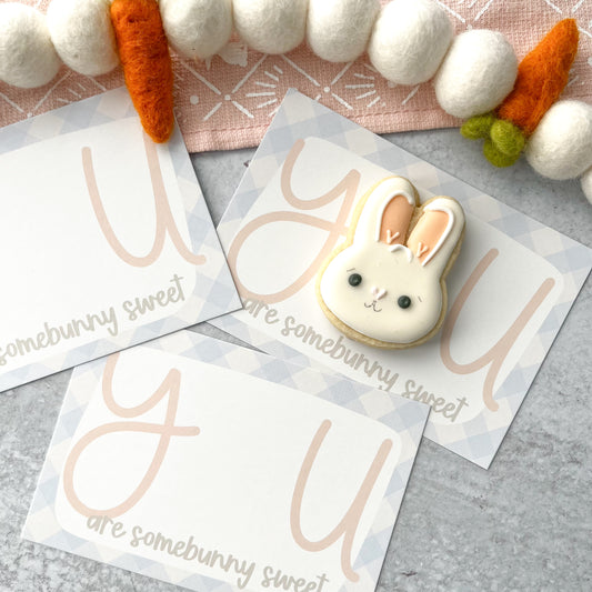 you are somebunny sweet 5x3.5" cookie cards - pack of 24