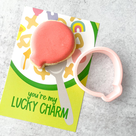 balloon charm mini cookie cutter