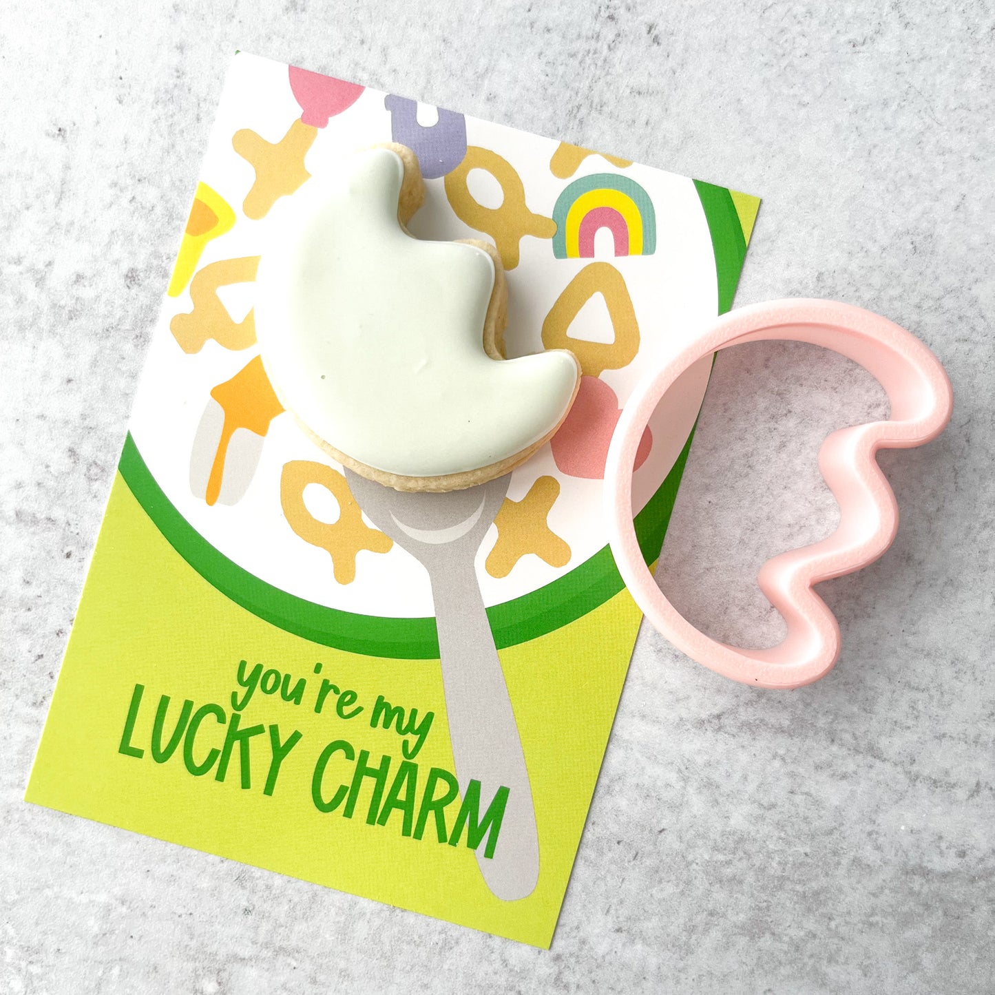 moon charm mini cookie cutter