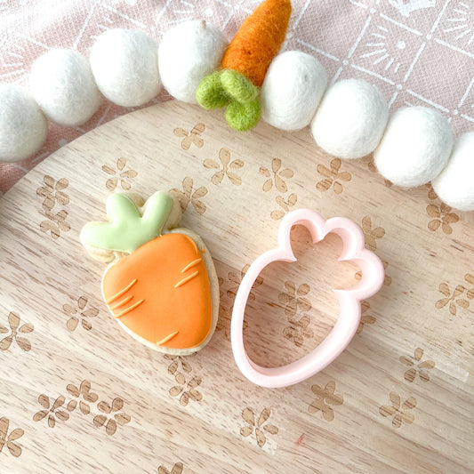 carrot mini cookie cutter
