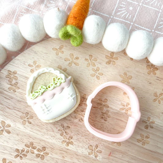 easter basket mini cookie cutter