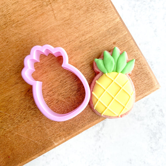 pineapple mini cookie cutter