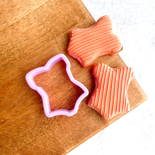 swimsuit mini cookie cutter