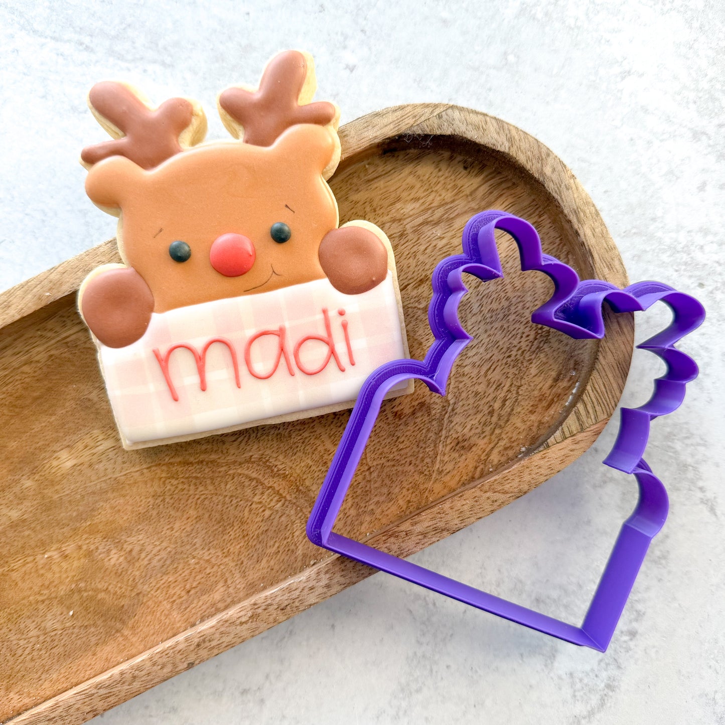reindeer plaque cutter