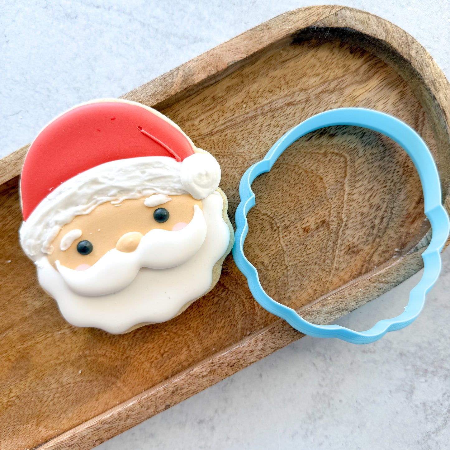 santa face cutter - regular size
