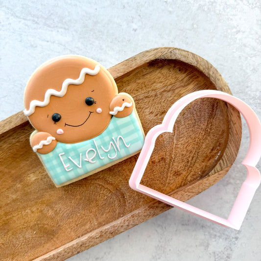 gingerbread plaque cutter
