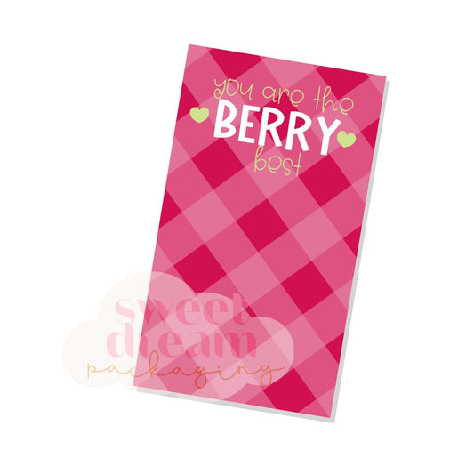 you are the berry best cookie card - digital download