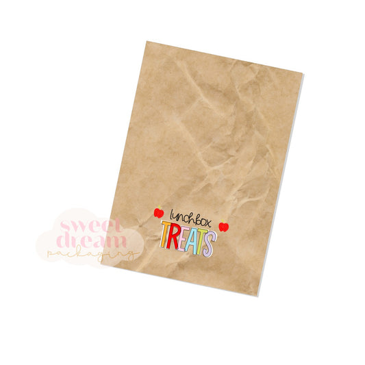 lunchbox treats cookie card - digital download