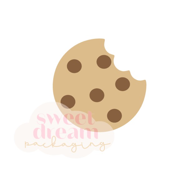 STL FILE DOWNLOAD - chocolate chip cookie mini cutter