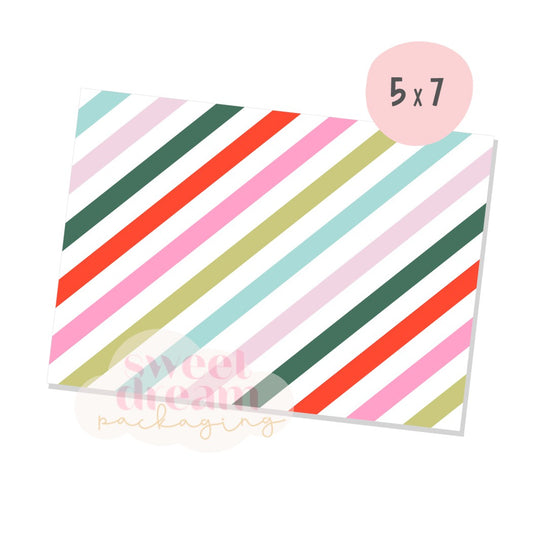 elf stripes 5x7 box backer - digital download