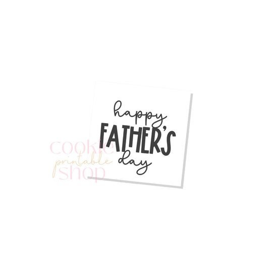 happy father's day tag - digital download