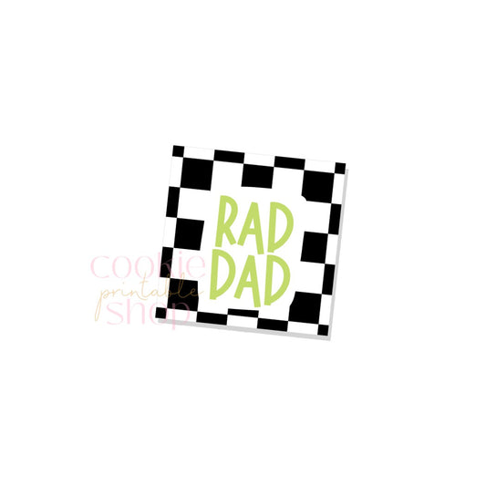 rad dad tag - digital download