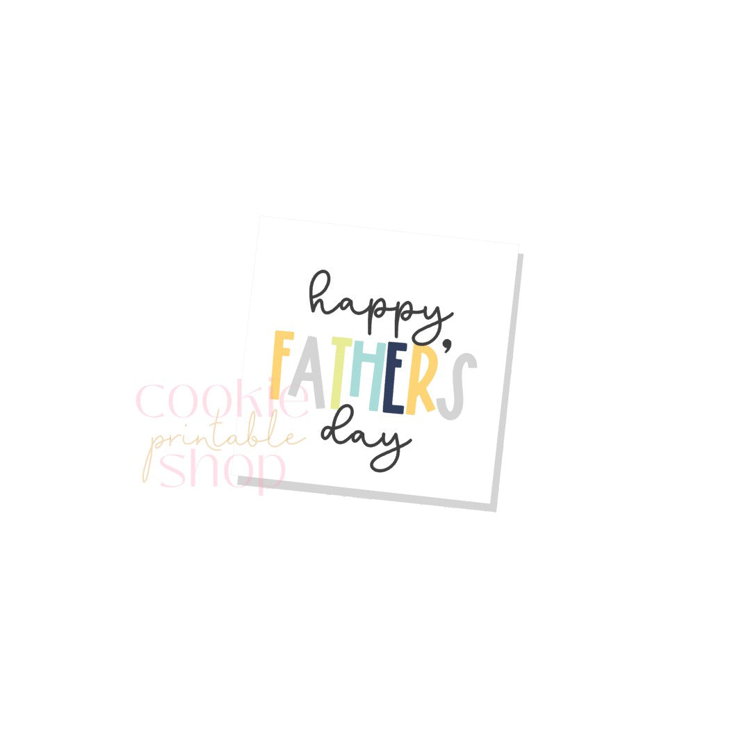 happy father's day tag - digital download