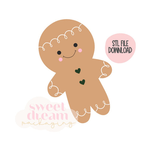 STL FILE DOWNLOAD - gingy mini cutter