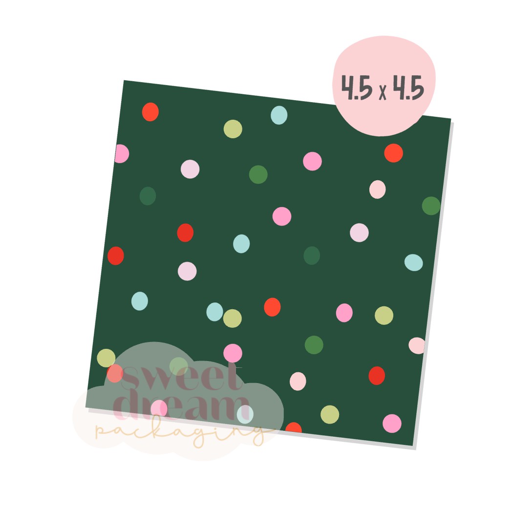 green dots 4.5x4.5 box backer - digital download