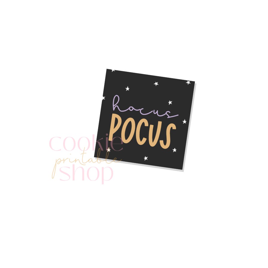 hocus pocus tag - digital download