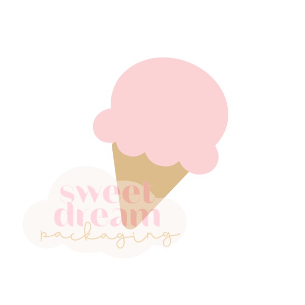 STL FILE DOWNLOAD - ice cream mini cutter