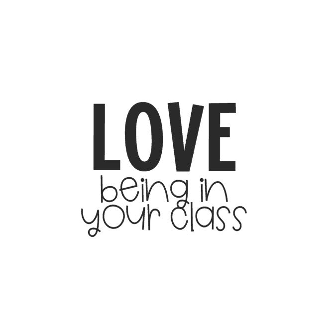 love being in your class regular size cookie cutter