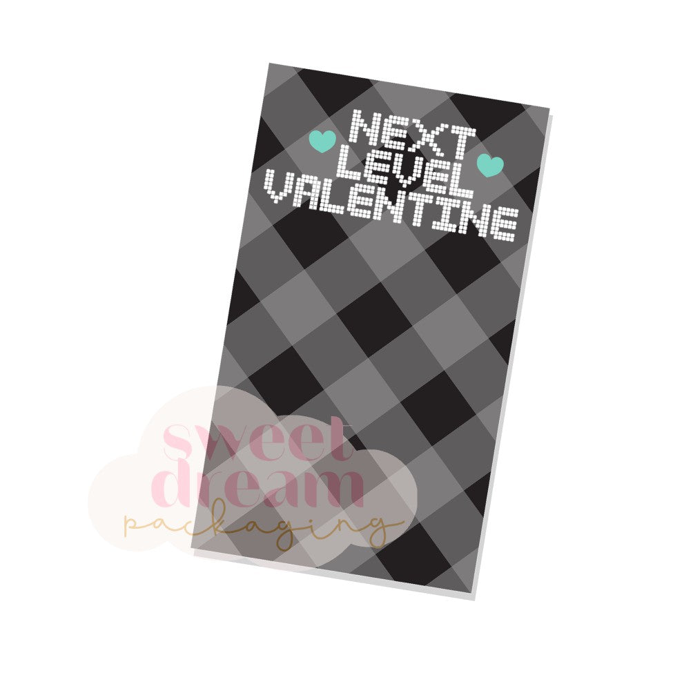 next level valentine cookie card - digital download