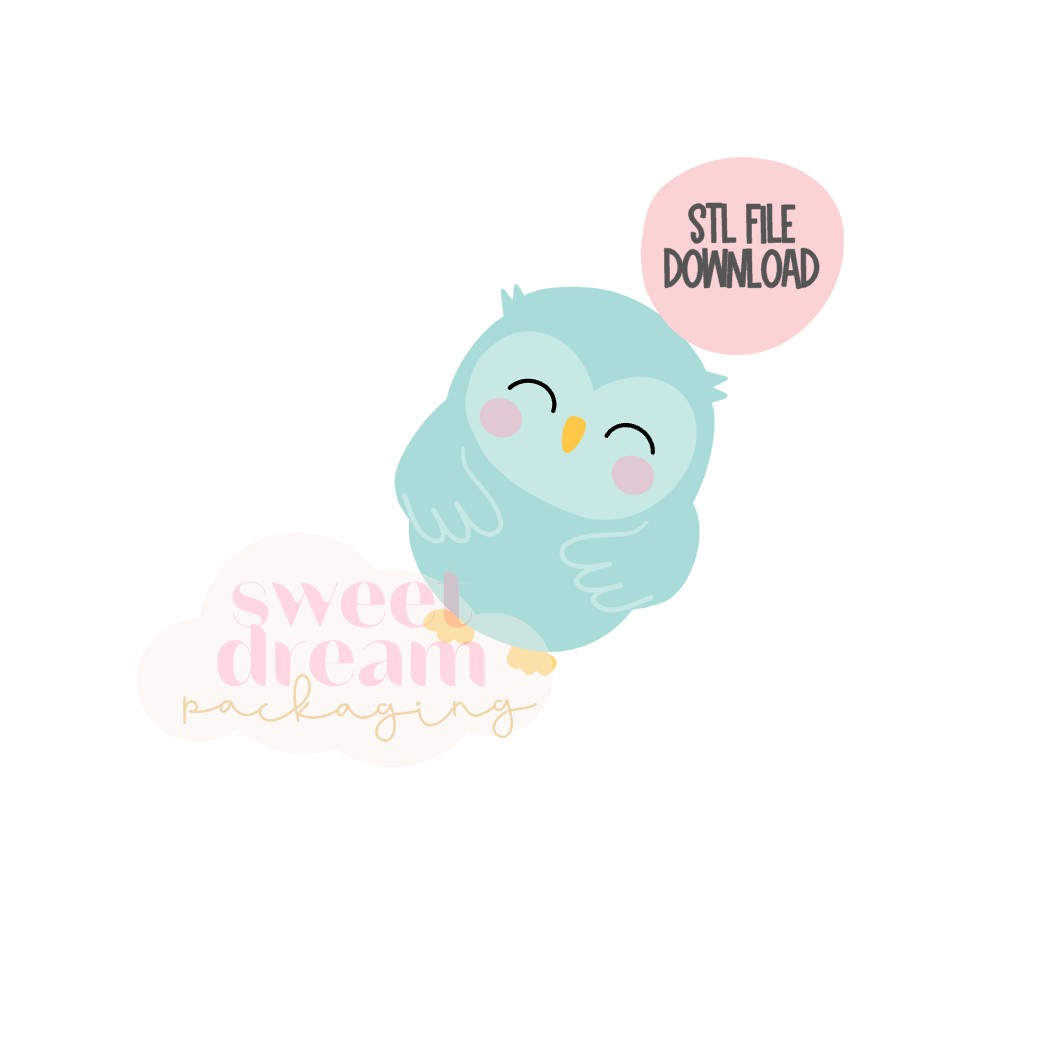 STL FILE DOWNLOAD - owl mini cutter