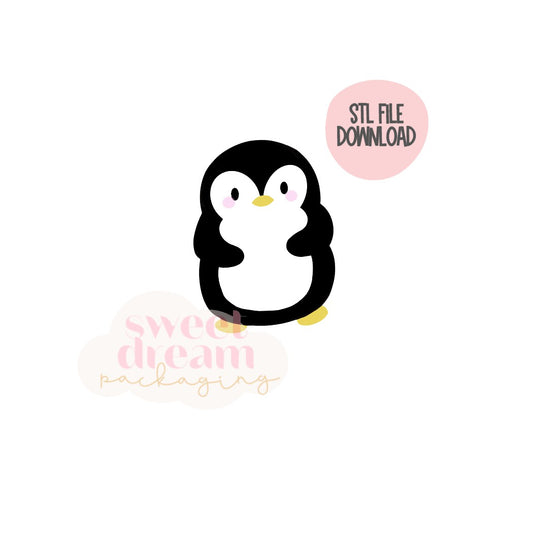 STL FILE DOWNLOAD - penguin mini cutter