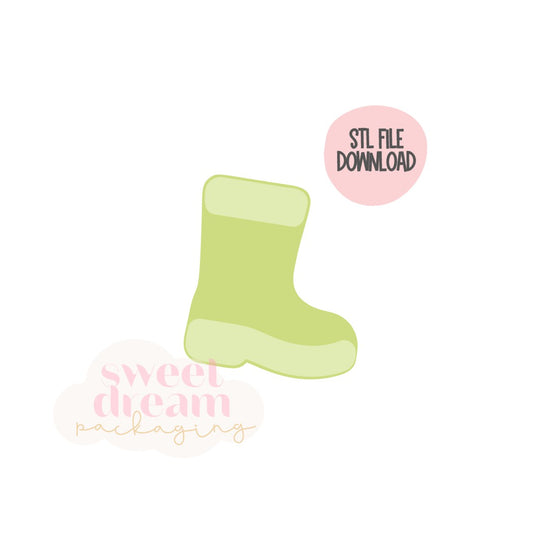 STL FILE DOWNLOAD - rainboot mini cutter