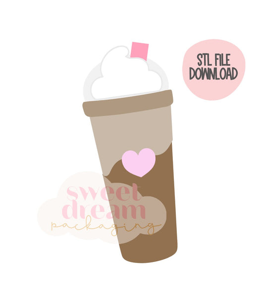 STL FILE DOWNLOAD - skinny frappe cutter