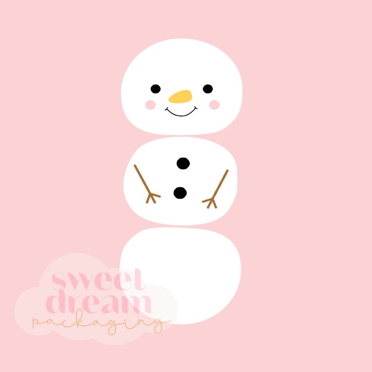 snowman stack cutter - set of 2 minis