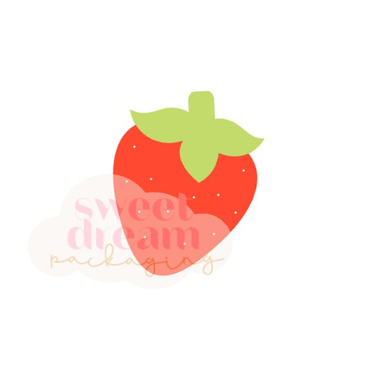 STL FILE DOWNLOAD - strawberry mini cutter