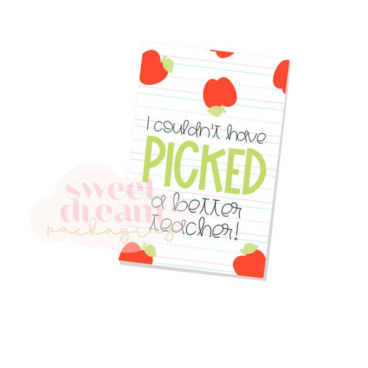 I couldn't have picked a better teacher rectangle tag - digital download