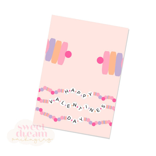 friendship bracelet cookie card - digital download