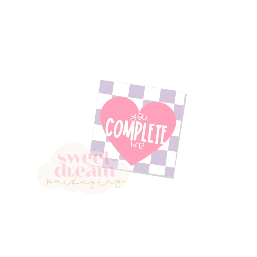 you complete me tag - digital download