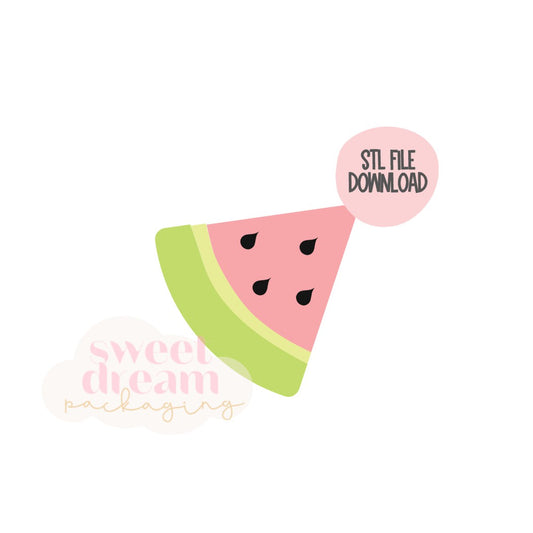 STL FILE DOWNLOAD - watermelon mini cutter