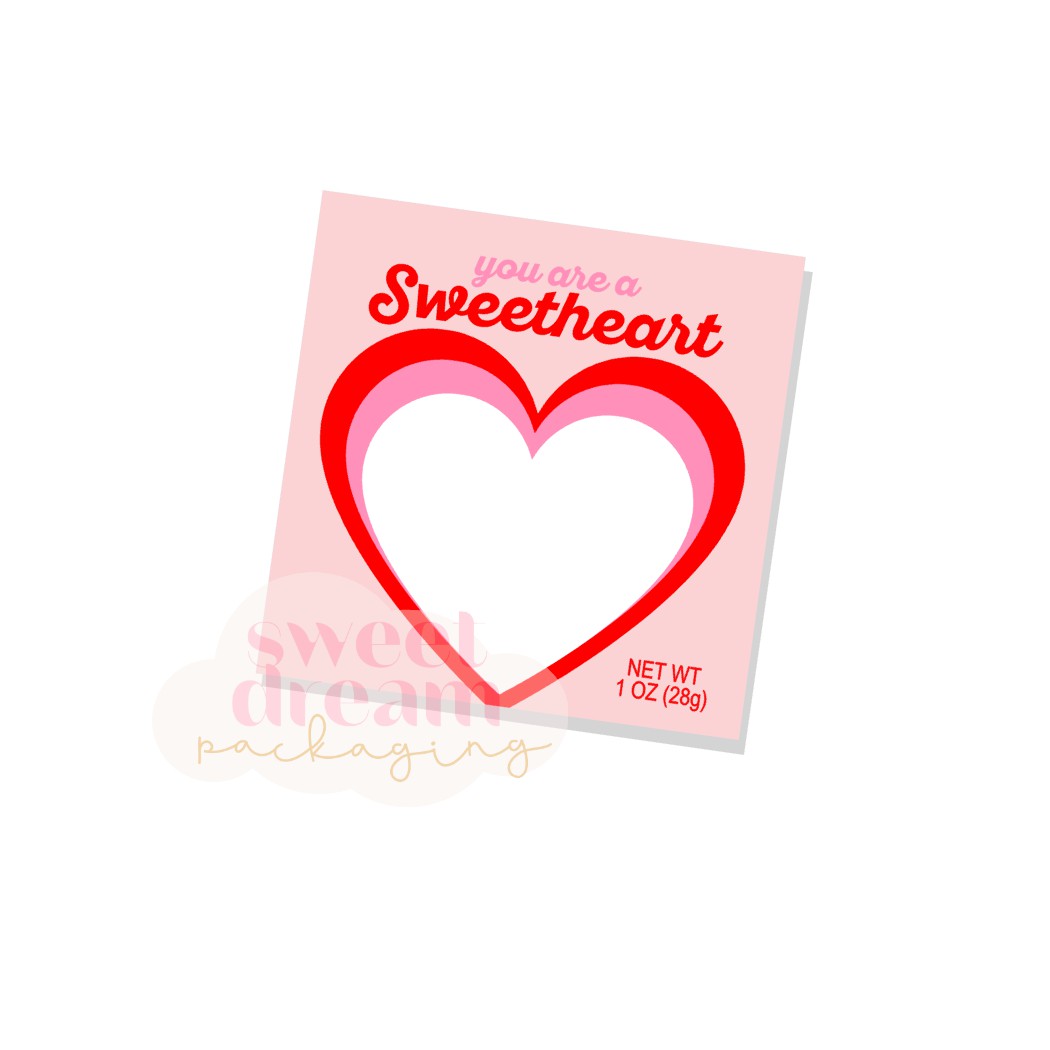 you are a sweetheart 3.25" square cookie card - digital download