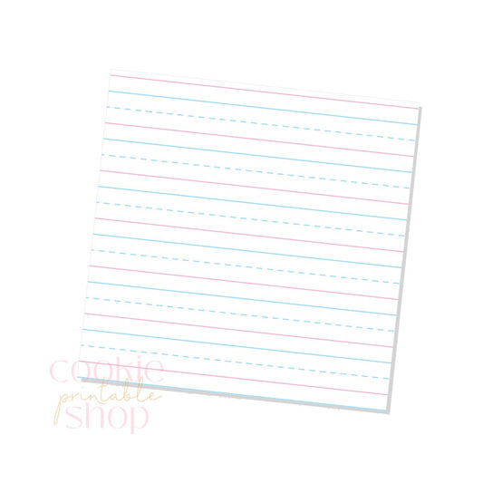 lined paper box backers for multiple sizes - digital download