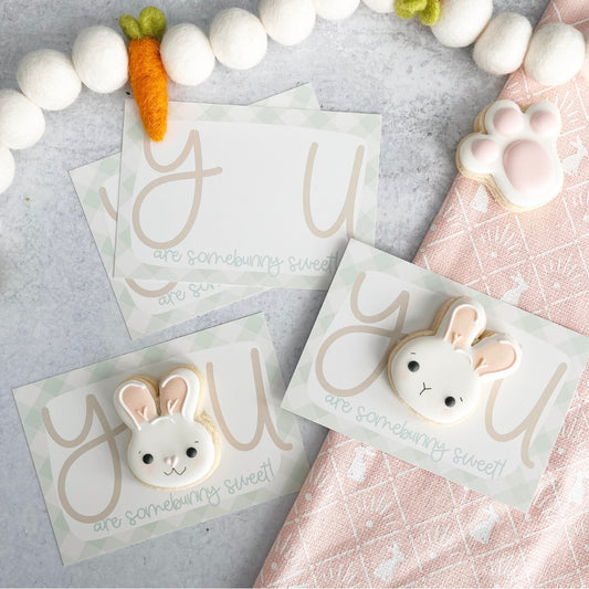 you are somebunny sweet 5" x 3.5" cookie cards - pack of 24