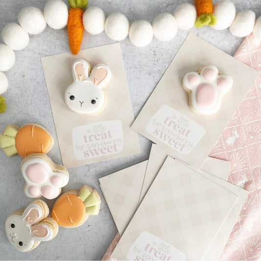 a little treat for somebunny sweet 3.5x5" cookie cards - pack of 24