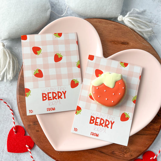 2023 version you're the berry best 3.5x5" cookie cards - pack of 24
