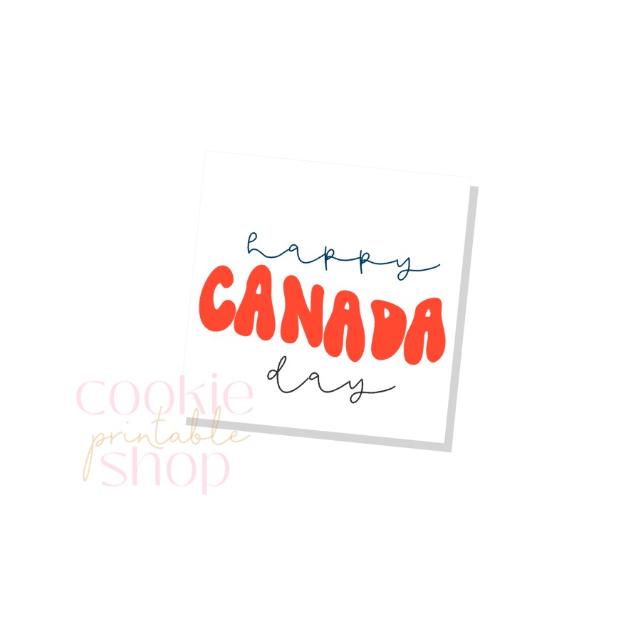 canada day tag - digital download