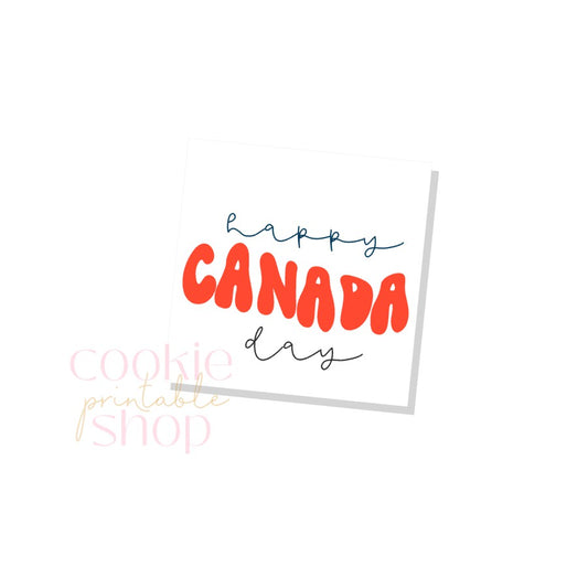 canada day tag - digital download